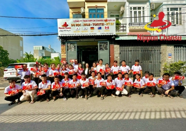 Trung thu 2023 của công ty cùng với học viên Nippon Chanssu Group