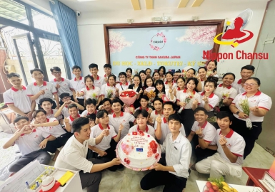 Công ty Nippon Chansu Group Chúc mừng Ngày Phụ Nữ Việt Nam 20-10